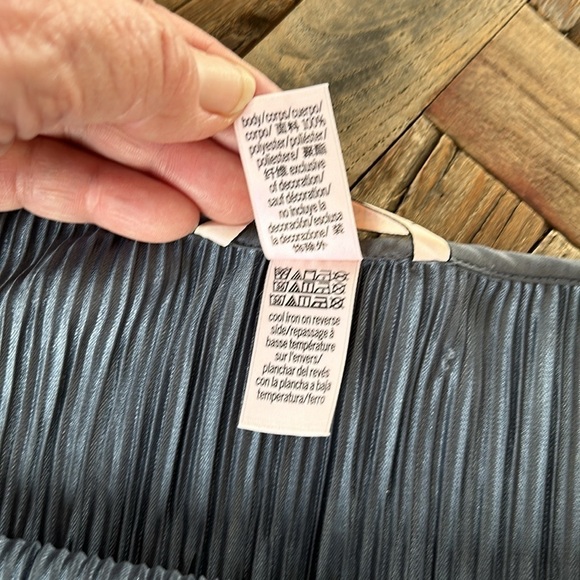 Victoria’s Secret Gray Shimmer Slip Dress - Picture 6 of 8